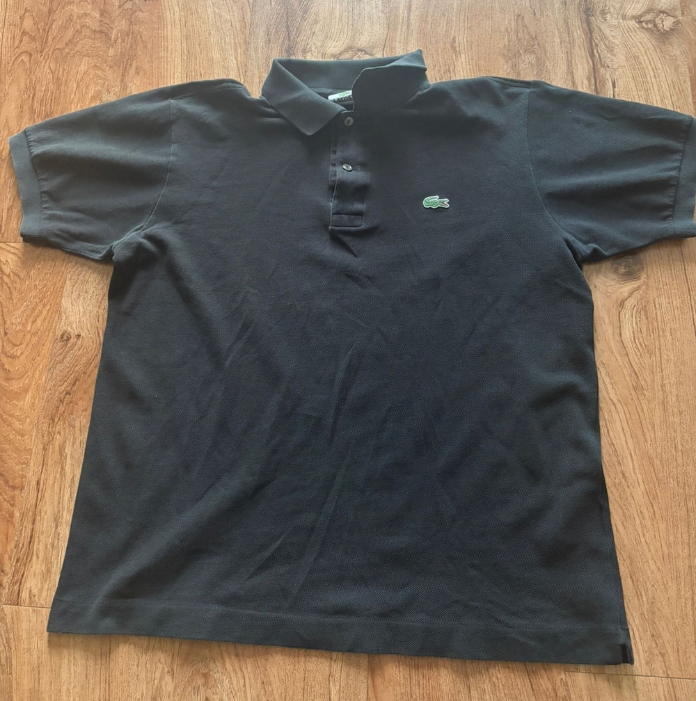 Lacoste Black Polo Shirt